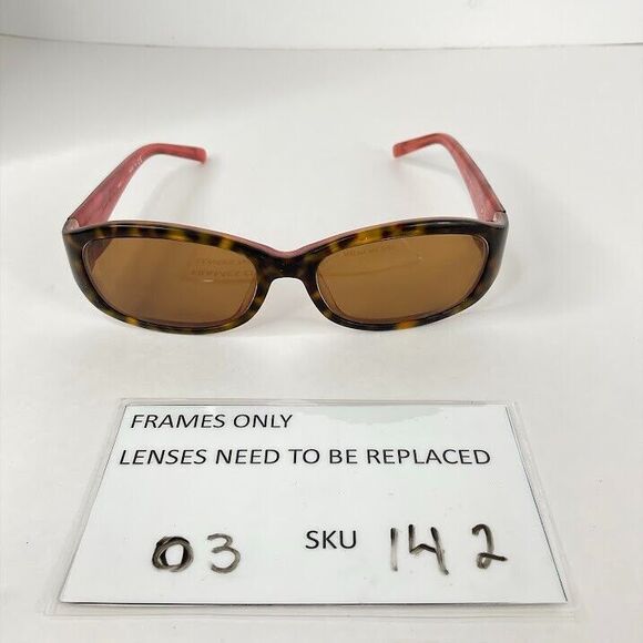 KATE SPADE Sunglasses Brown/Beige “DEE” Frame Italy 54-17-120 FRAMES ONLY - Picture 6 of 8